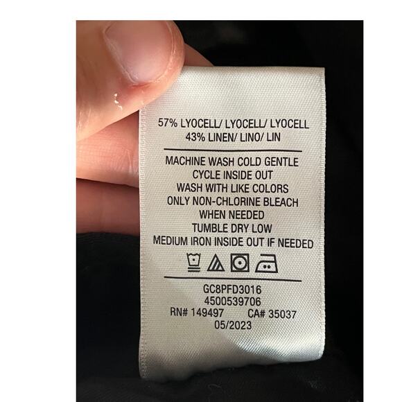 Joe's Jeans Romper The Emilia linen blend short sleeve size X-Large XL - Picture 6 of 7